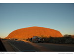 變了橙金色的Uluru