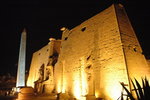第六站_夜晚到亮了燈的Luxor Temple_樂蜀神殿