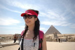 身後的就是Great Pyramid of Khufu_最大的金字塔呀