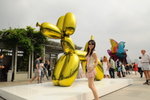 特別展覽Jeff Koons on the Roof-展示美國藝術家Jeff的作品