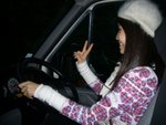 後來DD眼瞓想瞓午覺, 就由KAKI開車..開頭好地地的, 點知入夜後..發生了意外~看頁頂的遊記吧~