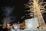 札幌雪祭夜景