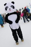 有大熊貓示範竹造的雪鞋