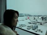 這裡的機場比北海道的還要白呢~