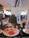 our buffet breakfast, lots of food choices!!