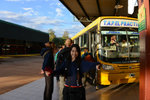 The bus this town to Iguazu fall
