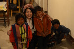 THe children were curious to us, maybe they didn't see Asian before!