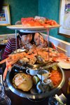Wow~crazy seafood platter~all guests in the restaurants looked to us!!