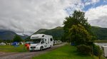 Arrived Glencoe campsite earlier to check-in & mark our location :P