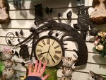 this owl clock is very nice~but very big too~