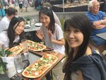11/7 Pizza lunch @Winchester 呢三個女人真大食~一人一個?!