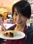 4/7 my 3rd shift! Happy to take part in dishes preparation & taste my own Burrito with melted cheese!!!