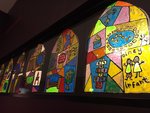2/8 stained glass for kids!!!????