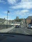 7/8 Corfe Castle! Actually I saw it many times on the road(like this&#128541;) and this distant view is more beautiful, finally I didn't pay to have a visit even I arrived the entrance