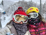 And skiied in super beautiful Furano with Remi
