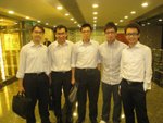 09-11-11 Dinner@ Admiralty 紫玉蘭-出奇的所有男生都穿上條子~!!