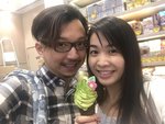 2018-01-19 @ TST, but the green tea icecream not very good