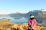 身後的景真係靚到好似假咁~Lake Wakatipu!