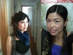 2010 出席婚宴的新client~攝自同一天! 早上她自己化~下午的晚妝由我來~both hair & makeup!