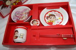 牛奶妹bowl set,1800yen