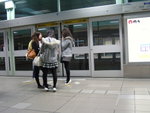 黑絲襪+白高跟