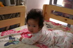 I need stand up. Father "pls help me"! Talking with me by her eye.