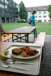 在海德堡大學的學生午餐