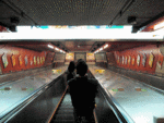 MTR Escalator, Central Station (Forward & Reverse)