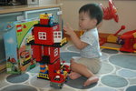 my 1st lego (表情幾咁囂張)