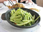 啫啫通菜