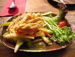 蒙古風味椒痳雞伴老虎菜