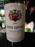 Chateau Saint Louis 2002 Ch. Balzanc 2002   - Lalande de Pomerol (Bordeaux)
