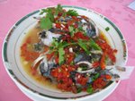 水庫魚一魚五食: 蒸魚頭