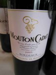 Mouton Cadet 2005

APPELLATION : Bordeaux 

GRAPE : Cabernet Sauvignon, Cabernet Franc, Merlot

REAMRKS: Wonderful nose with dry-plum and liquorice.A balanced wine with beautiful tannin.