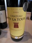 Chateau Pey La Tour 2006

APPELLATION : Bordeaux

GRAPE : 77% Merlot, 14% Cabernet Sauvignon, 8% Cabernet Franc, 1% Petit Verdot

REMARKS : Good nose, nice fruit and acidity, well-balanced.
