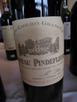 Chateau Pindefleurs 2000

APPELLATION : Saint-Emillon Grand Cru

GRAPE : 70% Merlot, 30% Caberent Sauvignon

REMARKS : Good fruit, well structured tannin, full and round on palate with a long finish.