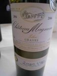 Chateau Magneau 2006

APPELLATION : Graves

GRAPE : 60% Semillon, 40% Sauvignon Blanc

REMARKS : Nose with green apple and Lavender, Pleasant to drink.