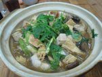 龍躉兩味: 魚腩煲
