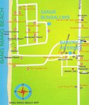 khaolak Bang Niang Beach map