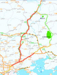 惠州 越王山 河源 駕車路線圖