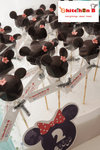 Minnie mouse的可愛cake pop