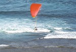 I love the feeling of the ocean wind under my feet