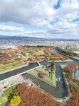 04112022_Samsung Smartphone Galaxy S10 Plus_23rd Round to Hokkaido_Aerial view of Goryokaku Koen00001