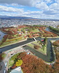 04112022_Samsung Smartphone Galaxy S10 Plus_23rd Round to Hokkaido_Aerial view of Goryokaku Koen00003