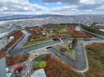 04112022_Samsung Smartphone Galaxy S10 Plus_23rd Round to Hokkaido_Aerial view of Goryokaku Koen00016