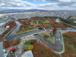 04112022_Samsung Smartphone Galaxy S10 Plus_23rd Round to Hokkaido_Aerial view of Goryokaku Koen00019