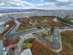 04112022_Samsung Smartphone Galaxy S10 Plus_23rd Round to Hokkaido_Aerial view of Goryokaku Koen00019
