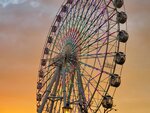 24102024_Samsung Smartphone Galaxy S10 Plus_3rd round to Kyushu_Huis Ten Bosch_Ferris Wheel00337
