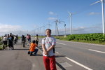 25072008_Hokkaido_Journey to Wakkanai_Wind Electricity Generator at Souyamisaki00006