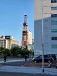 30082023_Samsung Smartphone Galaxy 10 Plus_25th round to Hokkaido_Sapporo Town Morning Scene_Television Tower00004